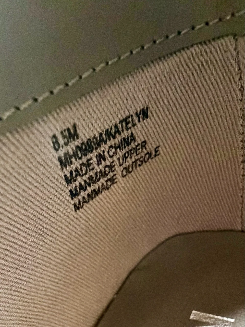 Mia Grey Wedge Sneaker Size 8.5